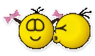 💑 Emoji, Kus, Liefde, Affectie, Schattig telegram sticker