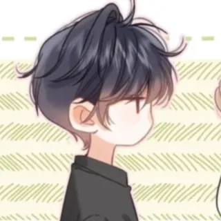 👌 Anime, Ragazzo, Cartone animato, Manga, Ritratto, Illustrazione telegram sticker