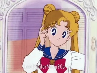 🙃 Sailor Moon Anime, Kartun, Sailor Moon, Gadis, Sihir, Pirang telegram sticker