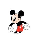 Mickey Mouse @Stickersnew telegram stickers