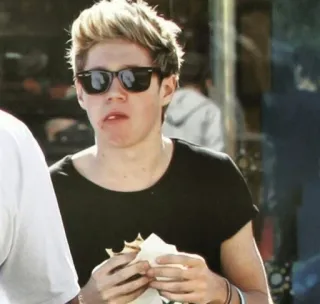 🌭 Niall Horan celebridad, persona, cantante, Niall Horan, one direction, gafas de sol telegram sticker