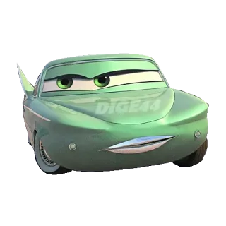 🤨 Sally Carrera Cars Carros, Sally Carrera, Carro de desenho animado, Disney, Pixar, Personagem animado telegram sticker