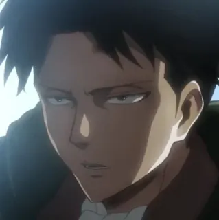 🔗 Levi Ackerman Attack on Titan Anime, Manga, Levi, Atak Tytanów, Postać, Serial TV telegram sticker
