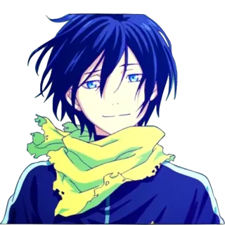 😊 Yato Noragami Anime, Nhân vật, Yato, Noragami telegram sticker