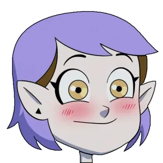 😊 Amity Blight The Owl House cartoon, animation, Amity Blight, Disney, The Owl House, character telegram sticker