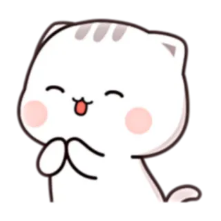 😄 cat, cute, sticker, animal, kawaii telegram sticker