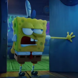 🐙 SpongeBob SquarePants SpongeBob, cartoon, nickelodeon, character, funny, animation, squarepants, meme telegram sticker