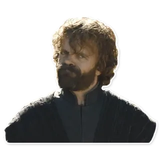 😐 Tyrion Lannister Game of Thrones Game of Thrones, Tyrion Lannister, Peter Dinklage, Fantasy, HBO, Personage, TV serie whatsapp sticker