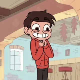 🤩 Marco Diaz Star vs. the Forces of Evil Marco, Star vs the Forces of Evil, cartoon, Disney telegram sticker