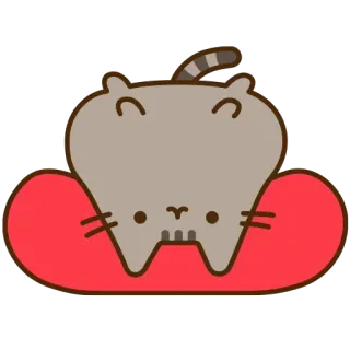 🙃 Pusheen cat, pusheen, cartoon, cute telegram sticker
