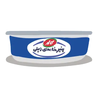 🧀 پنیرخامه‌ای ویلی cibo, latticini, formaggio, formaggio spalmabile, prodotto whatsapp sticker