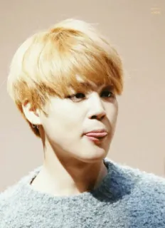 🍢 Jimin kpop, jimin, cantante, artista, persona, lengua whatsapp sticker