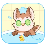 Грифон Тото (@TgEmojis) telegram emojis 🛀
