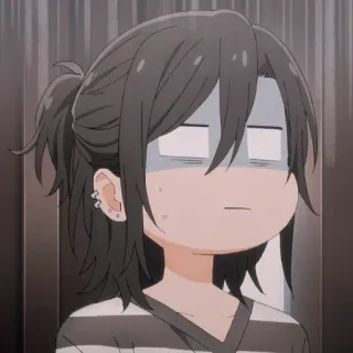 ♨️ 动漫, 卡通, 角色, 担心, 表情, 沮丧, 绘画 whatsapp sticker