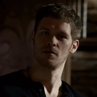 🥐 Klaus Mikaelson The Vampire Diaries Klaus Mikaelson, Vampire Diaries, The Originals, vampire, surnaturel, Joseph Morgan telegram sticker
