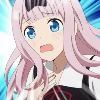 💈 Chika Fujiwara Kaguya-sama: Love Is War anime, manga, girl, kawaii, cute, Chika Fujiwara, Kaguya-sama: Love Is War telegram sticker