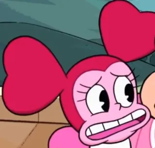 😧 Spinel Steven Universe cartoon, animation, pink, character, Spinel, Steven Universe whatsapp sticker