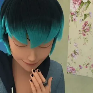🐍 Luka Couffaine Miraculous: Tales of Ladybug & Cat Noir Anime, Cartoon, Luka, Miraculous Ladybug, Junge telegram sticker