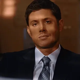 🌋 Dean Winchester Supernatural 딘, 초자연적, 윈체스터, 정장 telegram sticker