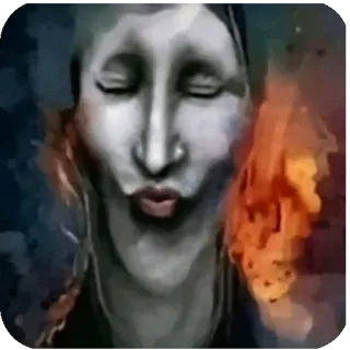 🖼 Mona Lisa Mona Lisa by Leonardo da Vinci whatsapp sticker