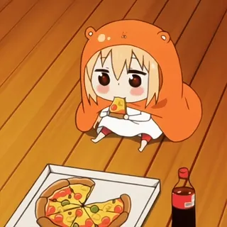 🤤 Umaru Doma Himouto! Umaru-chan telegram sticker