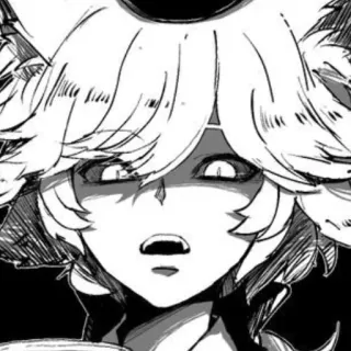 📷 anime, manga, fox girl, kemonomimi, character, portrait, art telegram sticker