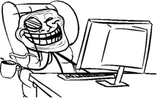 Guy Behind The Desk telegram stickers