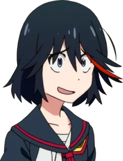 😧 Ryuko Matoi Kill la Kill Anime, Kill la Kill, Ryuko Matoi, Animazione, Cartoni animati whatsapp sticker