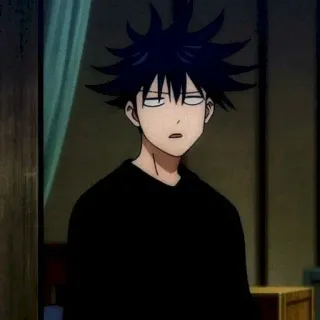 🎐 Megumi Fushiguro Jujutsu Kaisen anime, manga, character, Megumi, Fushiguro, Jujutsu Kaisen telegram sticker