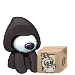 🐶 Bunny bunny, rabbit, hoodie, box, cute, package telegram sticker