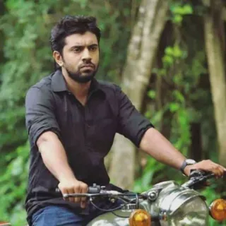 ☹️ homme, moto, acteur, indien, sérieux telegram sticker