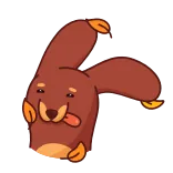 🍂 dier, cartoon, konijn, schattig, sticker telegram sticker