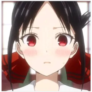 🏋‍♀️ Kaguya Shinomiya Kaguya-sama: Love Is War 动漫, 辉夜大小姐想让我告白, 恋爱战争, 辉夜, 四宫 telegram sticker