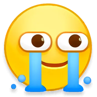🦇 Emoji, Triste, Pleurs, Larmes, Visage telegram sticker