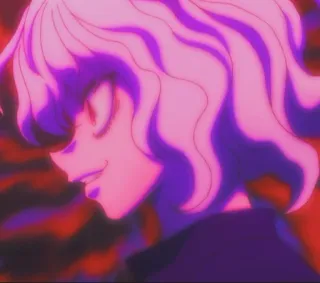 😁 Neferpitou Hunter x Hunter Anime, Hunter x Hunter, Neferpitou, Personnage fictif whatsapp sticker