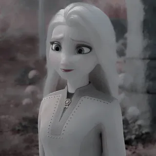 🌨 Elsa Frozen Elsa, Disney, La Reine des Neiges, Animation, Princesse telegram sticker