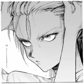 😒 Anime, Mangá, Personagem, Ilustração, Arte telegram sticker