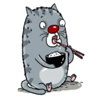 Icky Cats @StikerDi telegram stickers