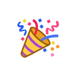 🎉 party, confetti, celebration, fun, decoration, event, happy telegram sticker