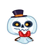 Pumpkin Ghost @TgEmojis telegram emojis ๐