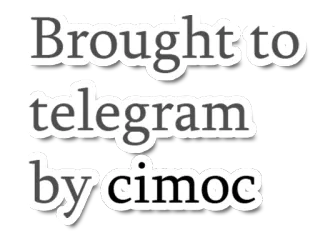 🆑 Brought to telegram by cimoc telegram, cimoc, internet, réseaux sociaux whatsapp sticker