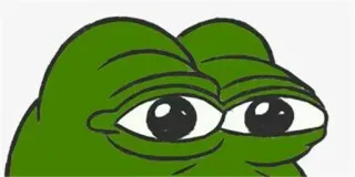 🐸 Pepe the Frog Лягушонок Пепе, Мем, Интернет-культура, Лягушка, Мультфильм telegram sticker