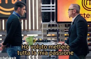❤️ Ho voluto mettere tutta la mia passione people, cooking, passion, masterchef telegram sticker
