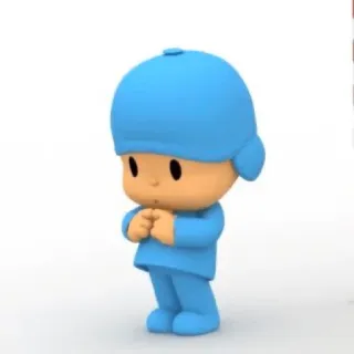 😀 Pocoyo Kartun, Karakter, Pocoyo, Anak-anak telegram sticker