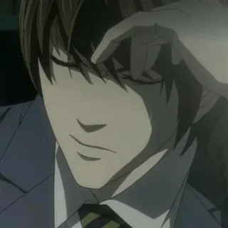 🎭 Light Yagami Death Note Anime, Manga, Death Note, Light Yagami telegram sticker