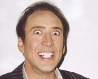 🥃 Nicolas Cage actor, celebrity, portrait, face, meme telegram sticker