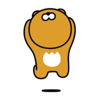 🎊 urso, desenho animado, fofo, animal telegram sticker