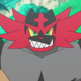😬 Incineroar Pokemon pokemon, incineroar, fire type, fighting type, animal telegram sticker