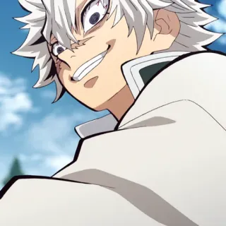 🗡 Sanemi Shinazugawa Demon Slayer Anime, Demon Slayer, Sanemi, Shinazugawa, Pilier du Vent whatsapp sticker
