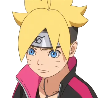 😔 Boruto Uzumaki Boruto Аниме, Манга, Мультфильм, Ниндзя, Боруто, Узумаки telegram sticker